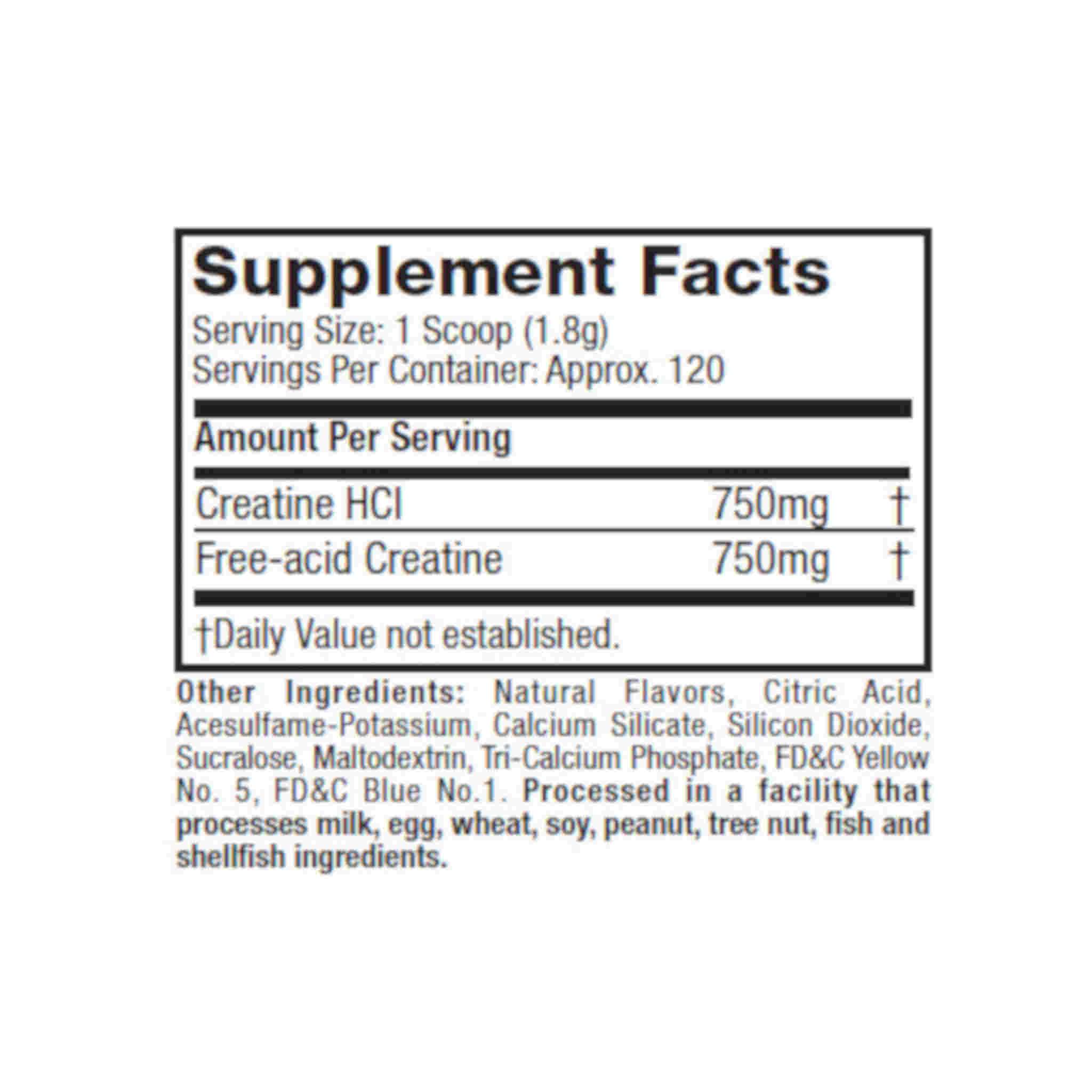 Muscletech Creator Creatine HCL