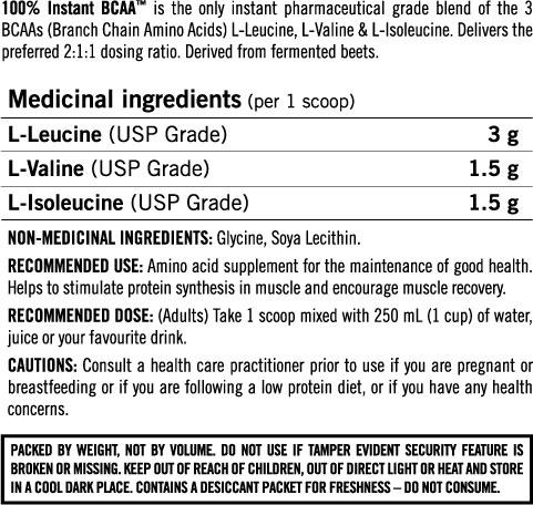 PVL NATURAL BCAA 315 GM