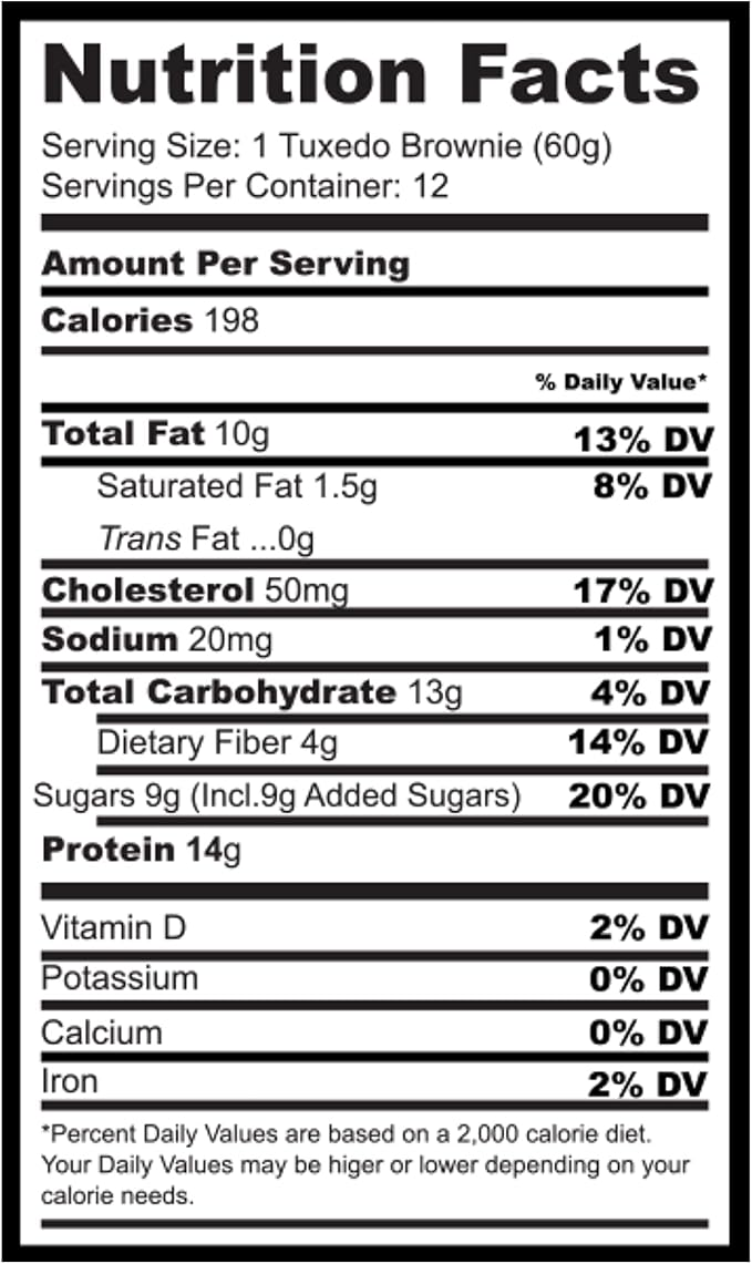 EAT ME GUILT FREE BROWNIE 55 gm.