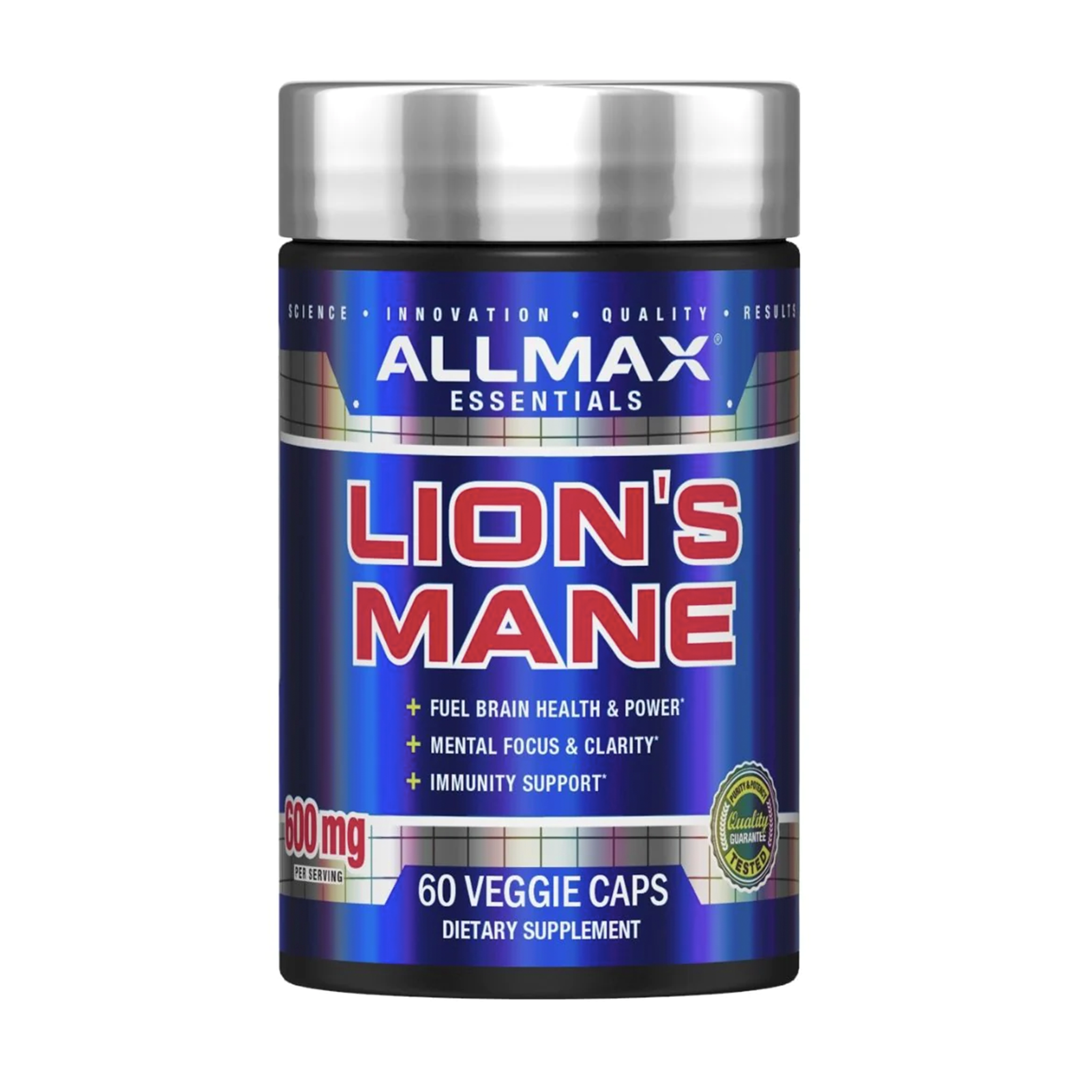 ALLMAX LION'S MANE 600 mg. 60 caps.