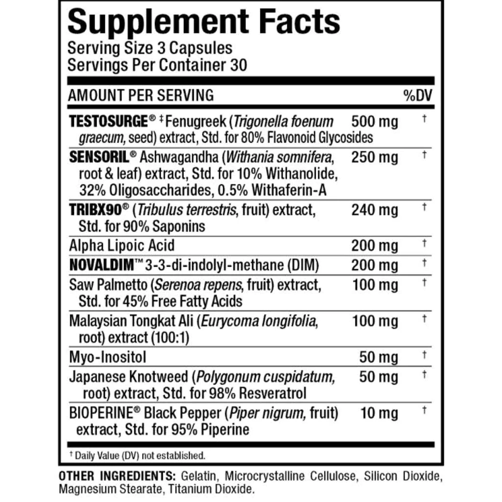 ALLMAX NUTRITION TESTOFX 90 CAPS