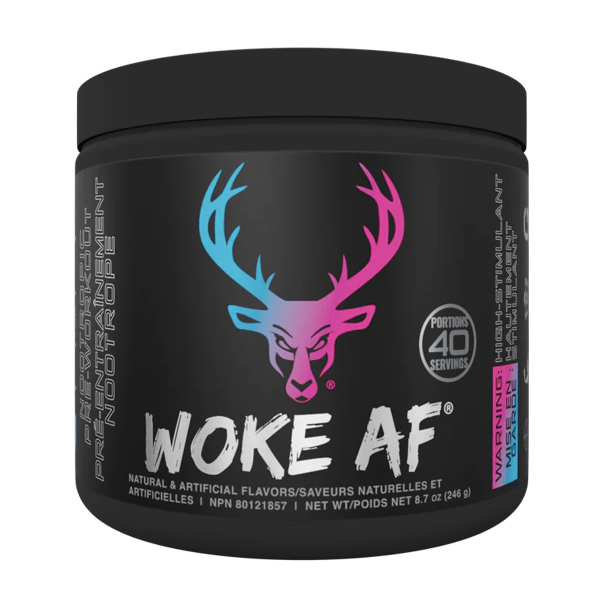 BUCKED UP WOKE AF PRE-WORKOUT 40 serv.