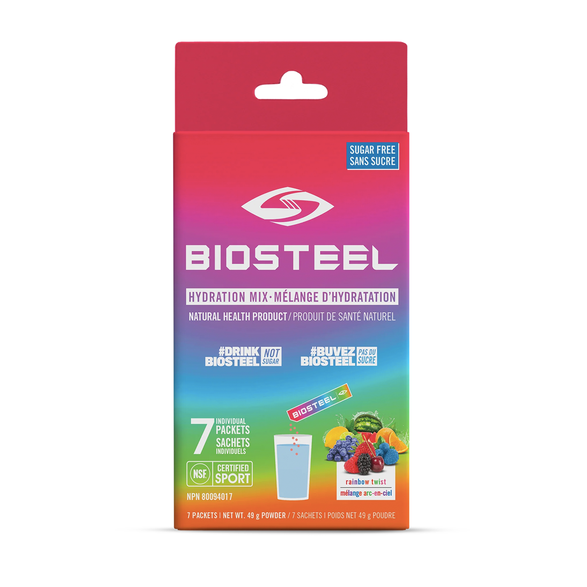 BIOSTEEL HYDRATION MIX 7 PACK