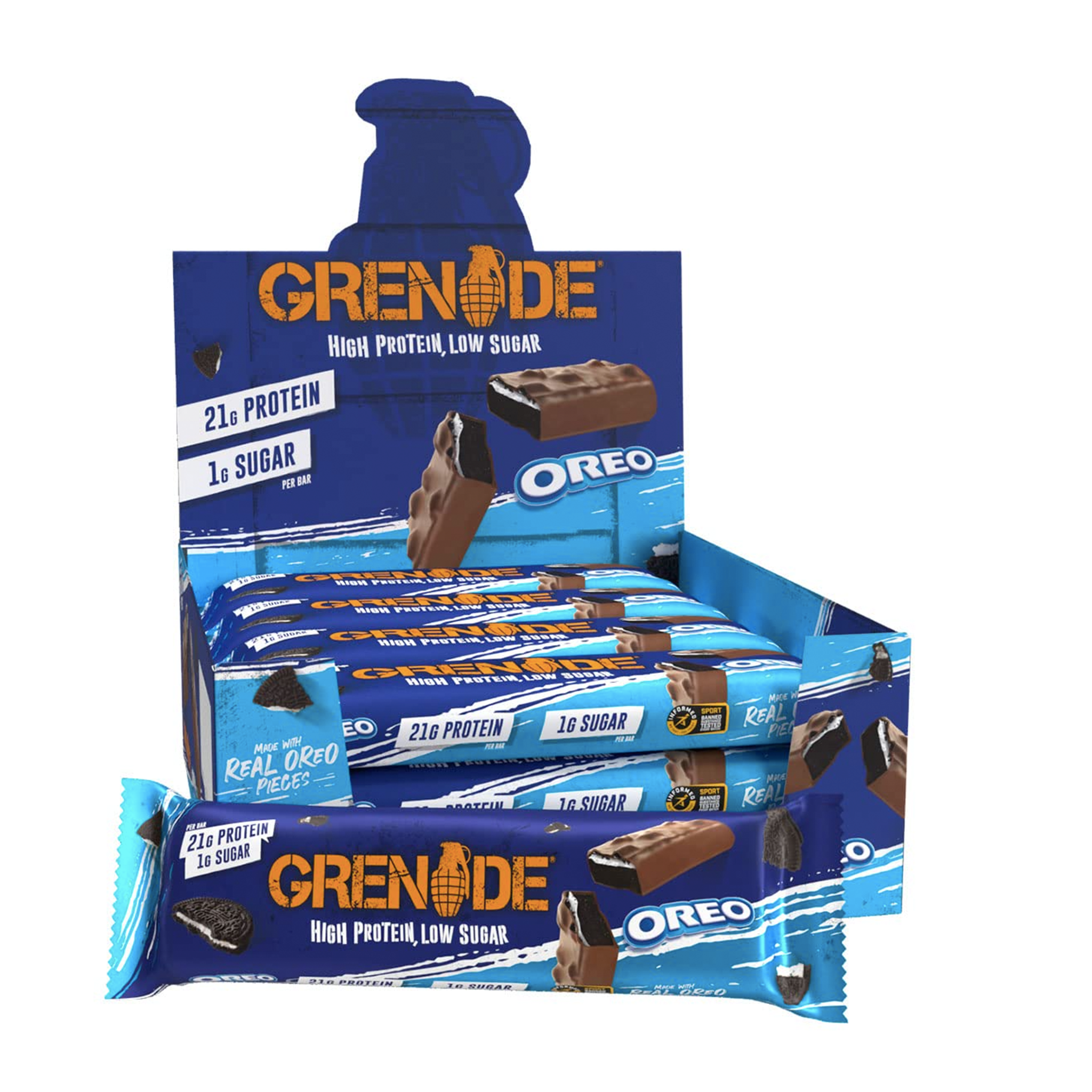 GRENADE CARB KILLA PROTEIN BAR 12x60 gm.