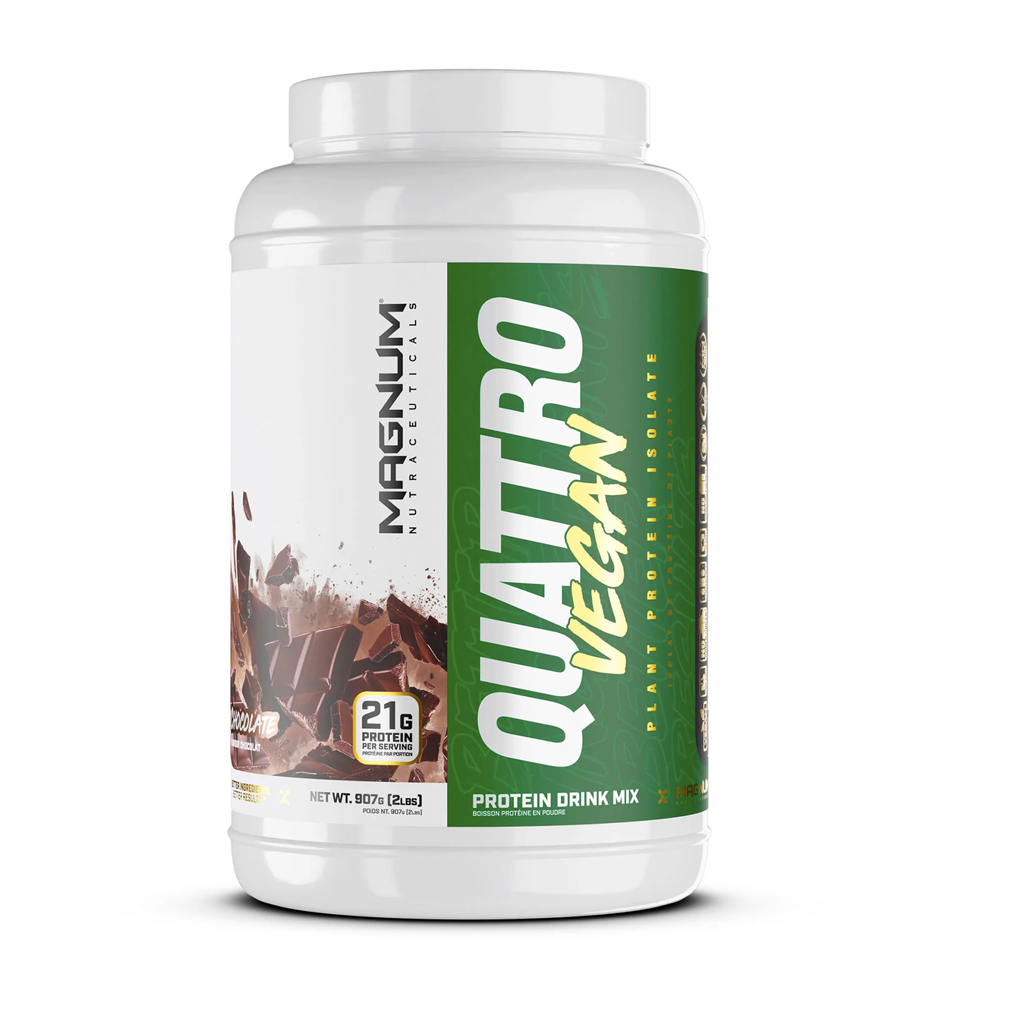 MAGNUM QUATTRO VEGAN PROTEIN 2 lbs.