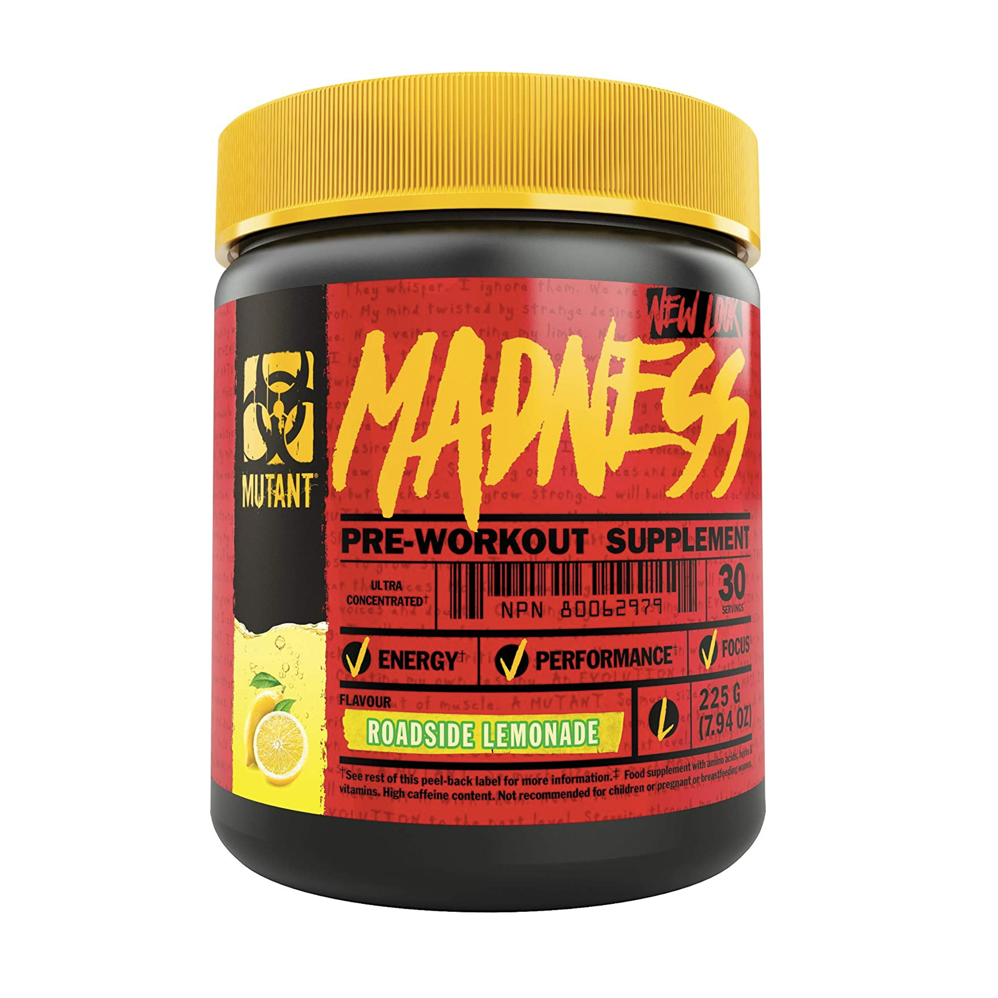 MUTANT MADNESS PRE-WORKOUT 30 serv.