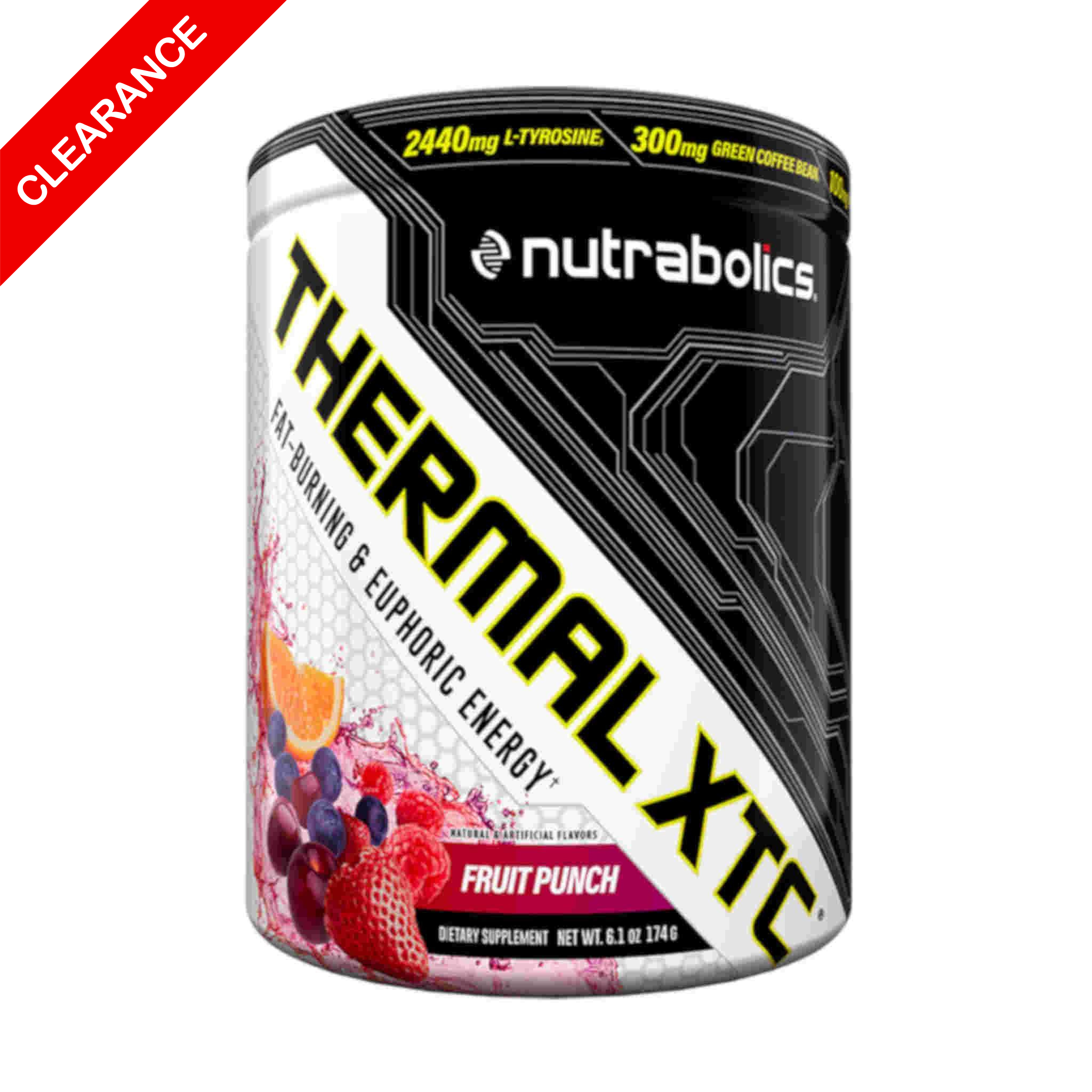 NUTRABOLICS THERMAL XTC 30 serv. **BEST BY 02/2024**