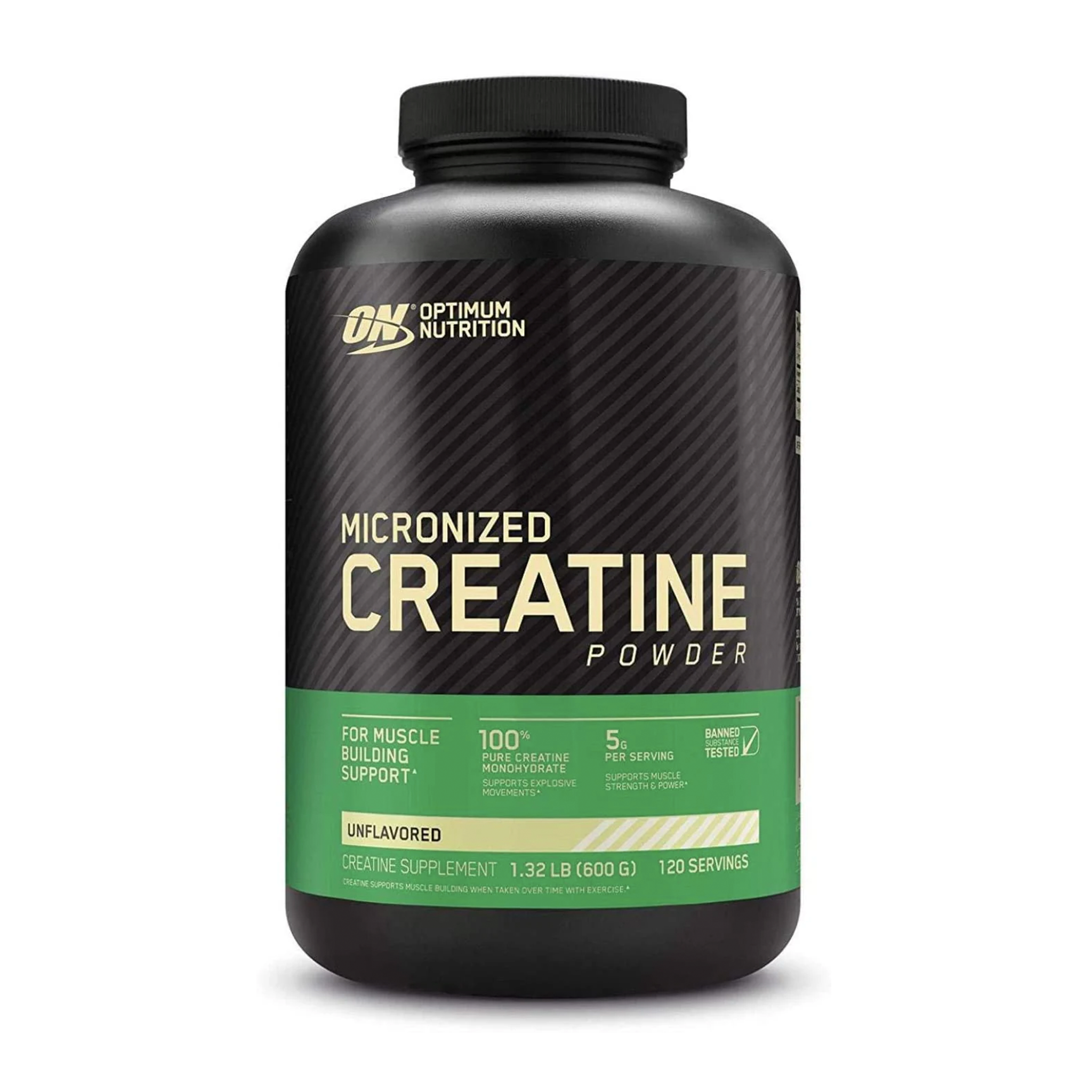 OPTIMUM NUTRITION MICRONIZED CREATINE POWDER 600 gm.