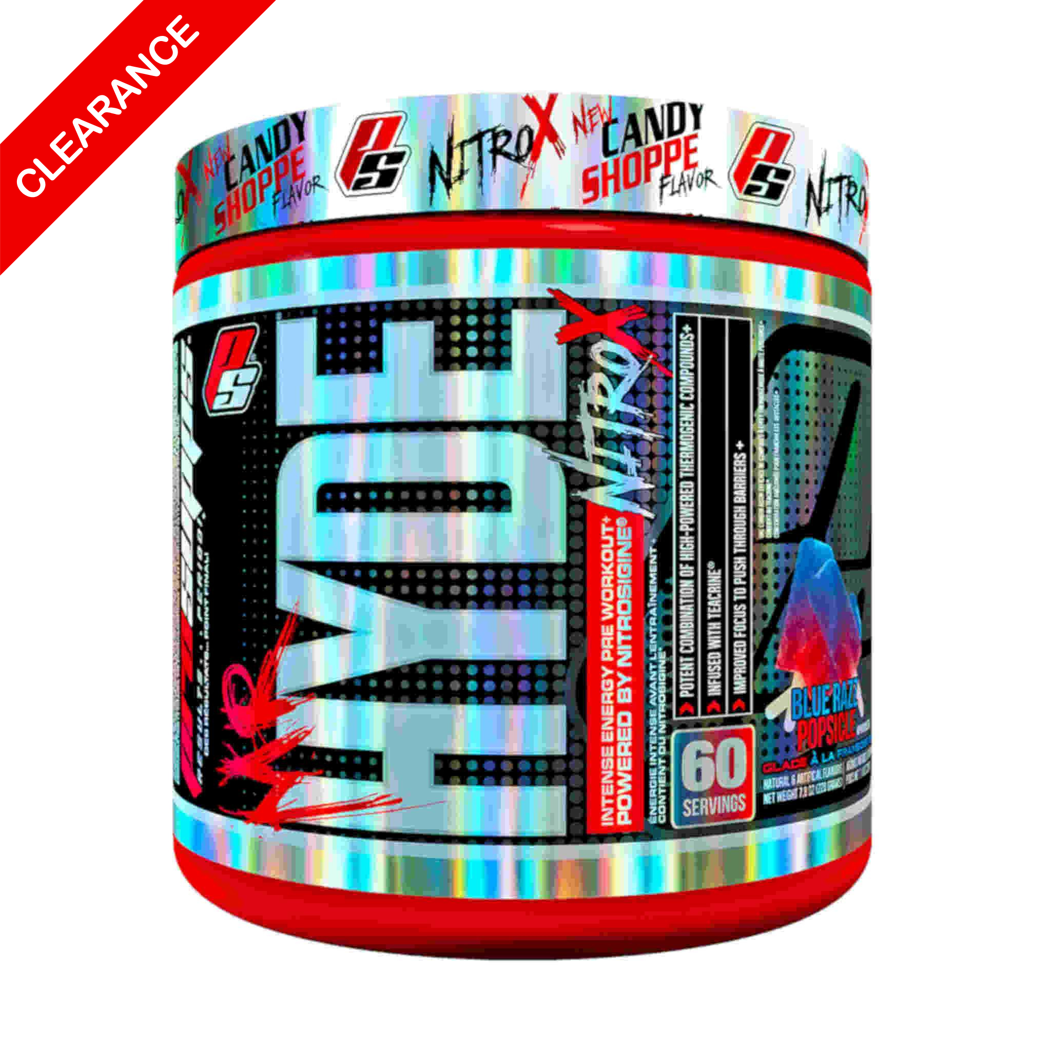 PROSUPPS MR HYDE NITRO X PRE WORKOUT 60 serv. **BEST BY 06/2023**