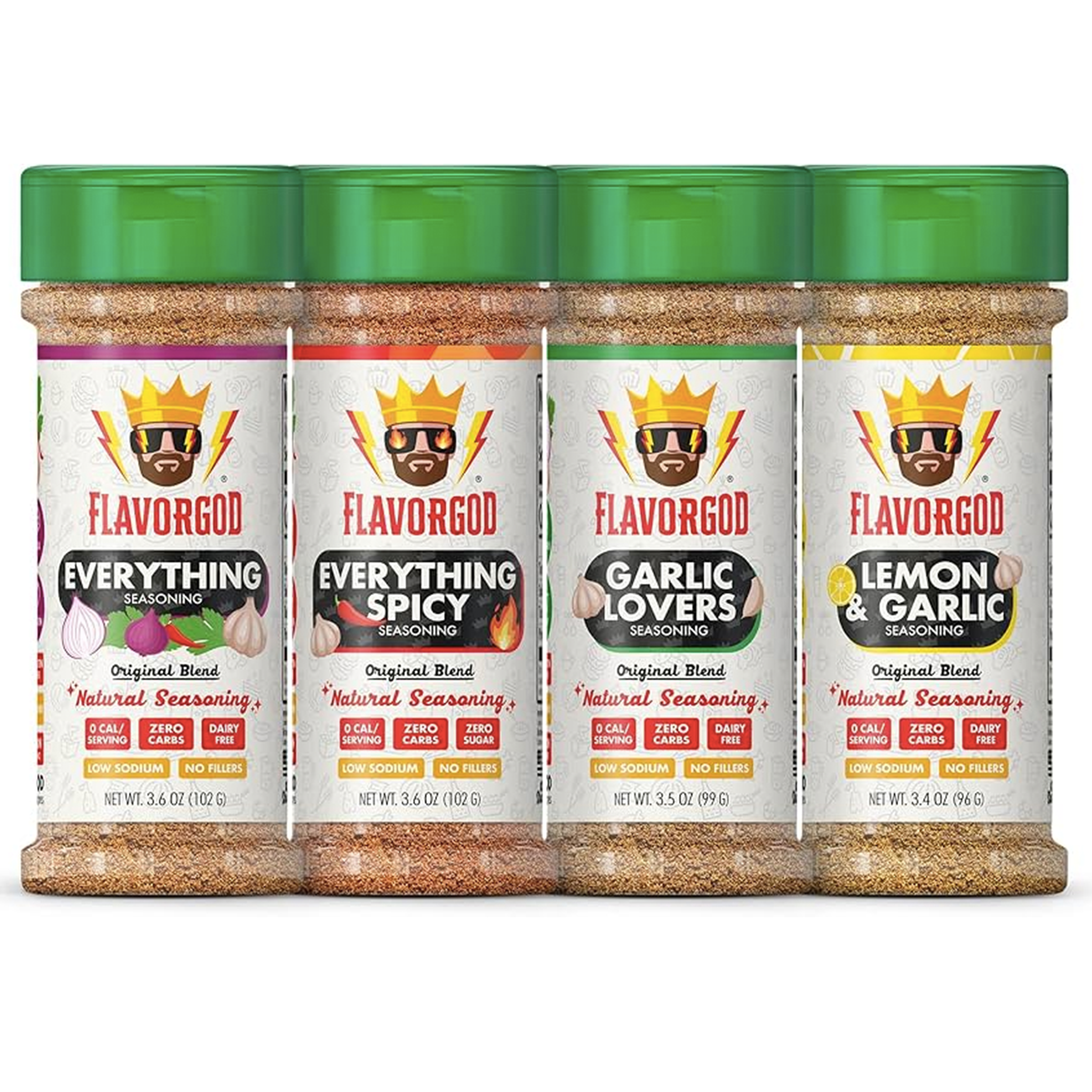 FLAVOR GOD SPICE SEASONING 102 gm.