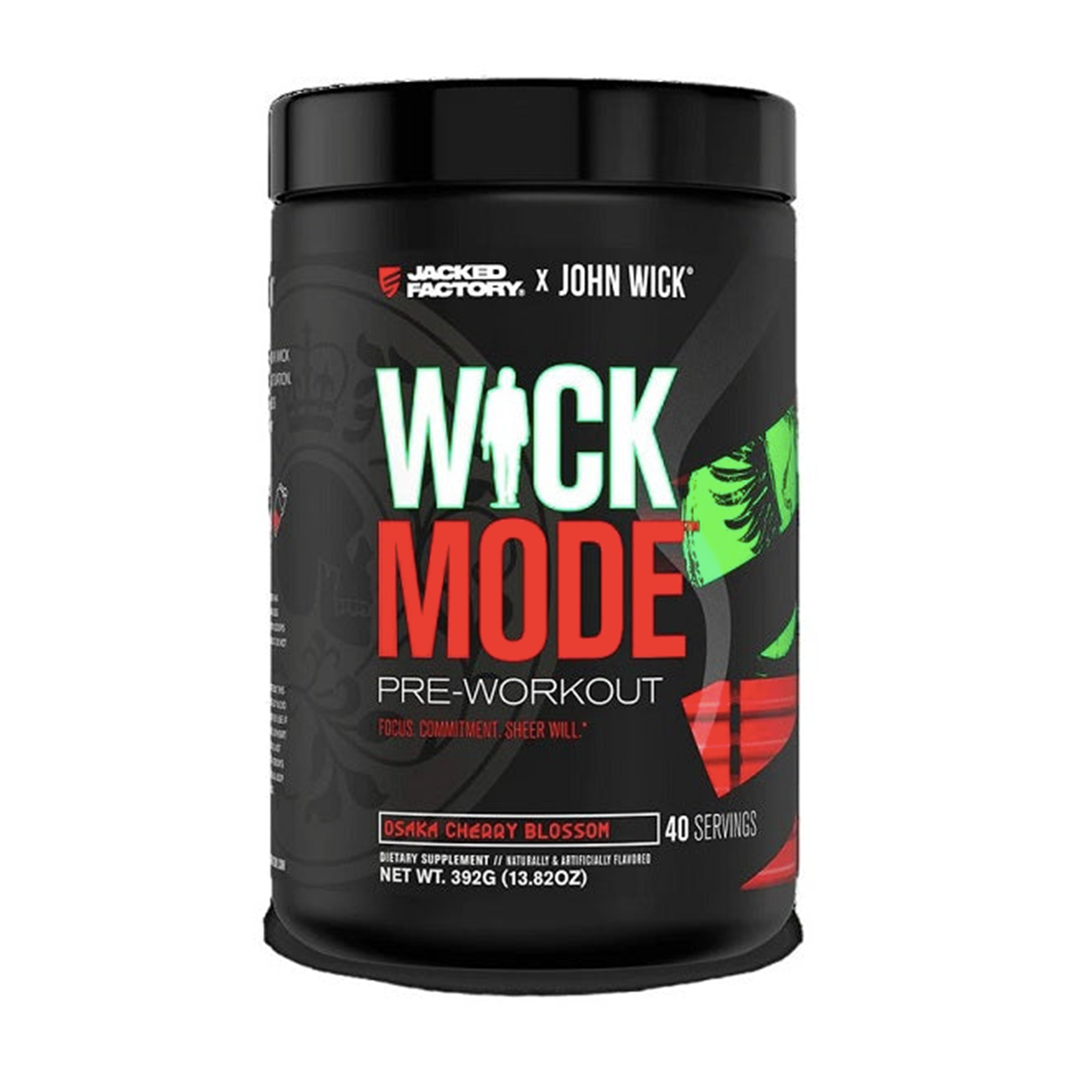 Wick Mode isn't just a pre-workout; it's a gateway to channeling the relentless energy and unwavering determination of John Wick himself. Best prices available at 1supplements.com!