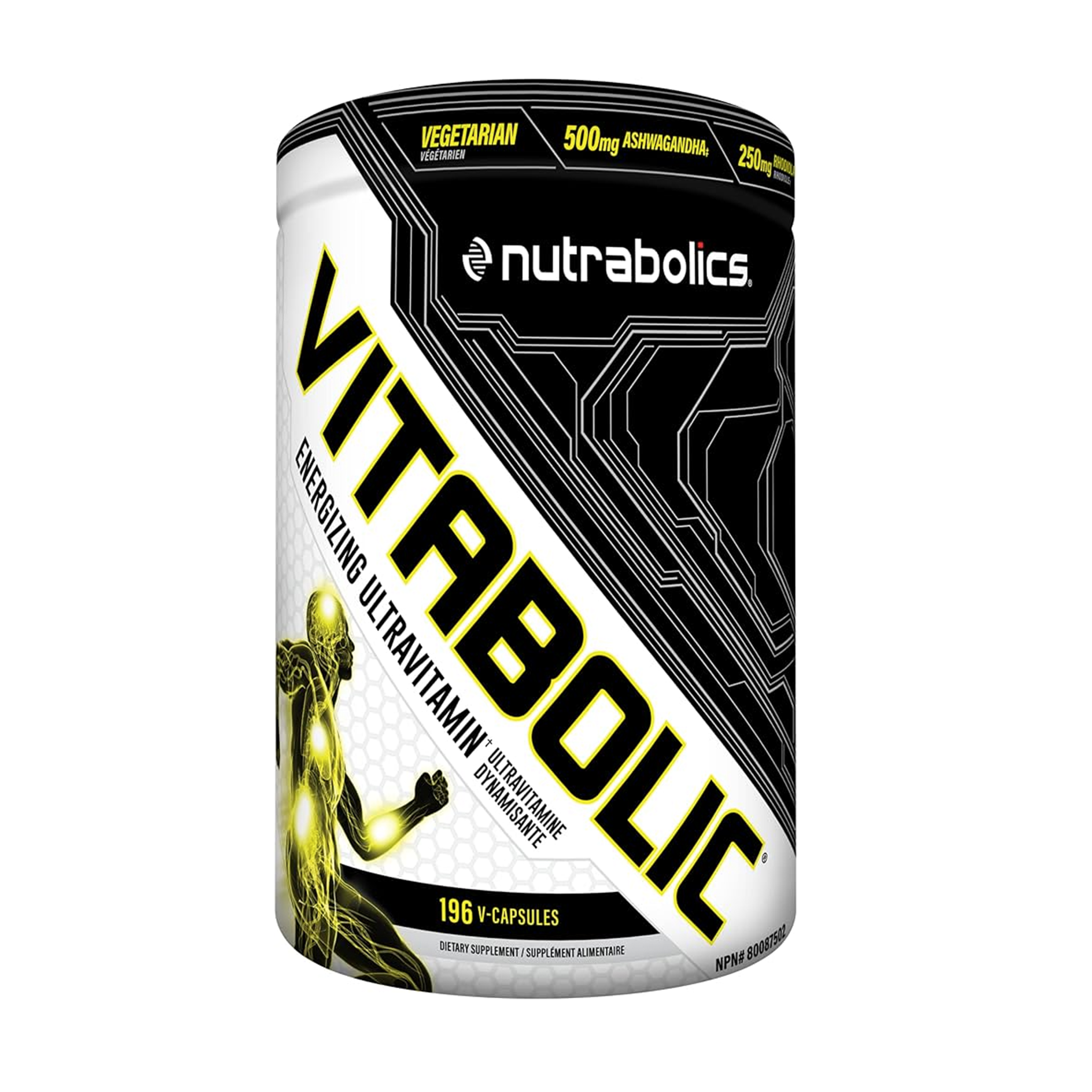 NUTRABOLICS VITABOLIC ENERGIZING ULTRAVITAMIN 196 caps.