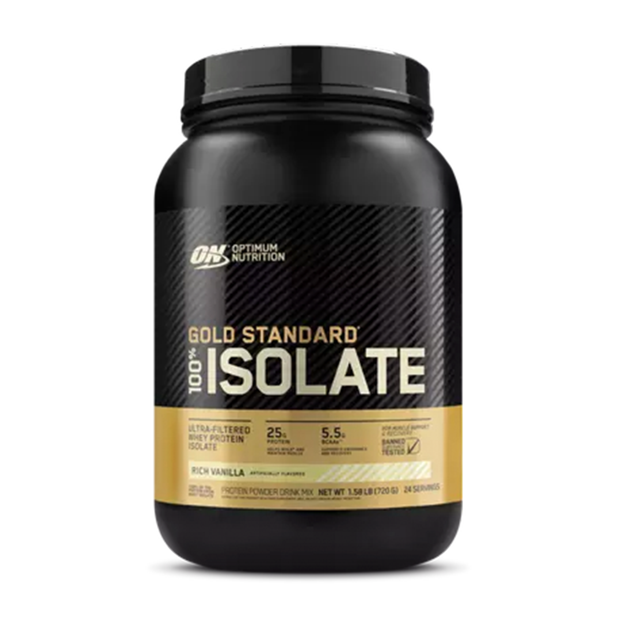 OPTIMUM NUTRITION GOLD STANDARD 100% ISOLATE 24 serv.