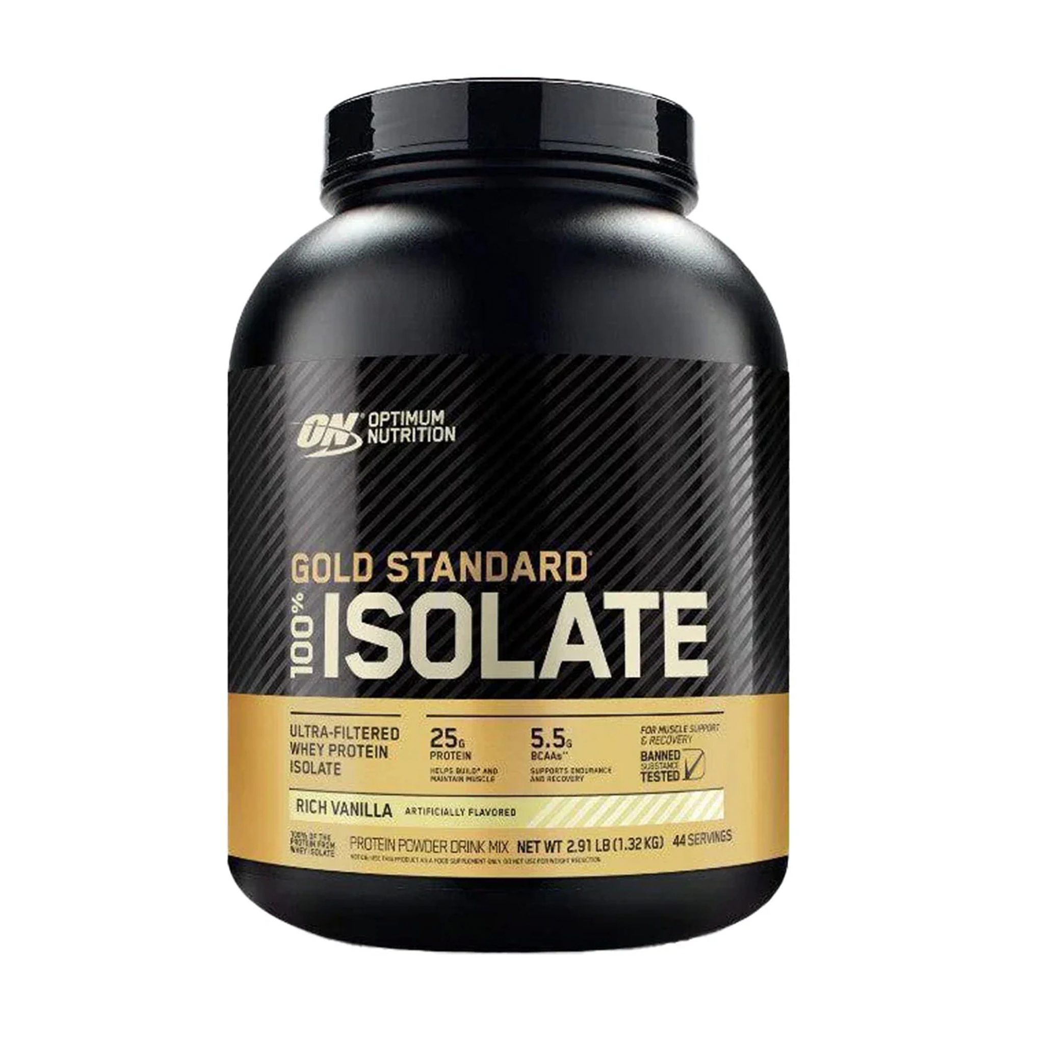 OPTIMUM NUTRITION GOLD STANDARD 100% ISOLATE 44 serv.