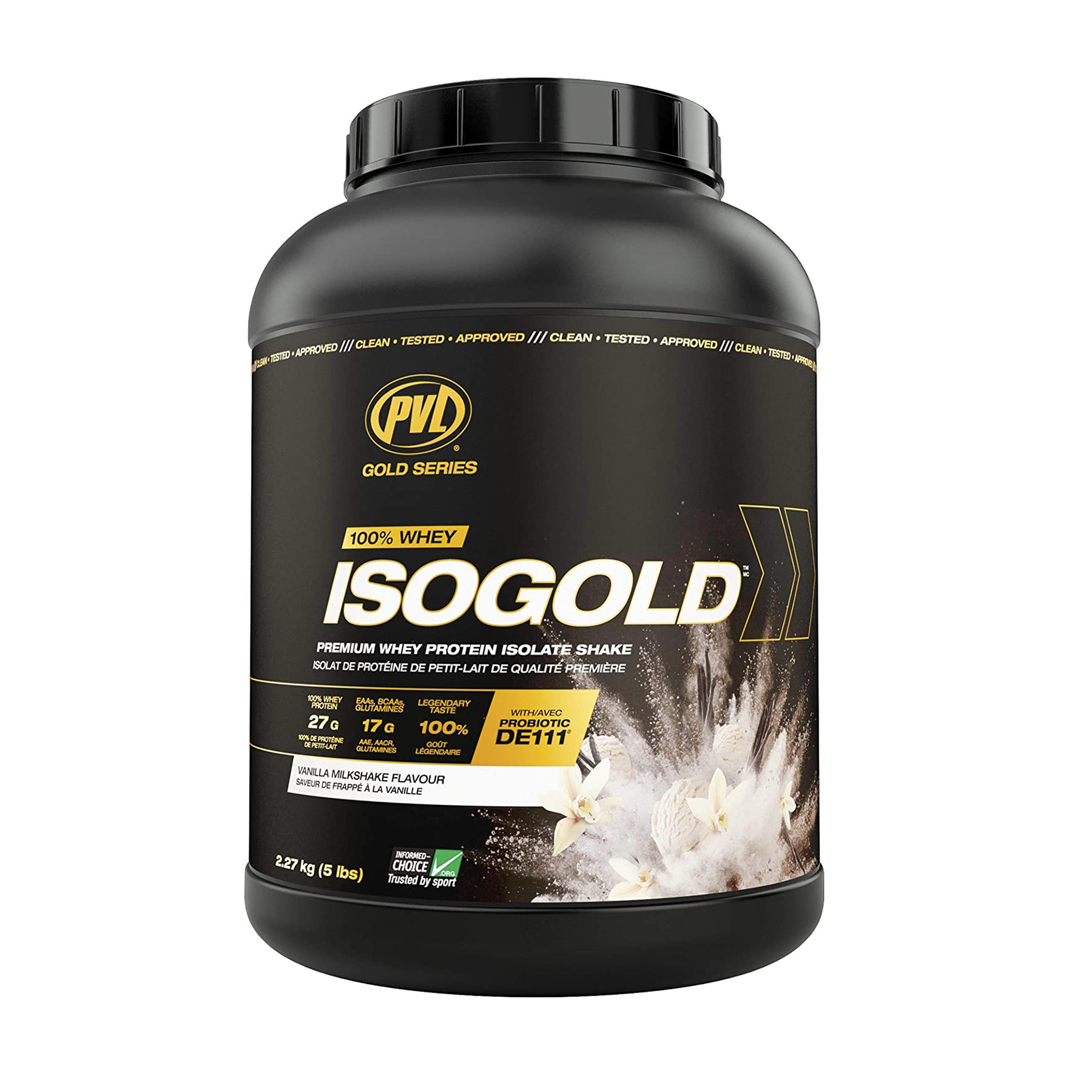 PVL ISOGOLD 100% ISOLATE 5 LB.