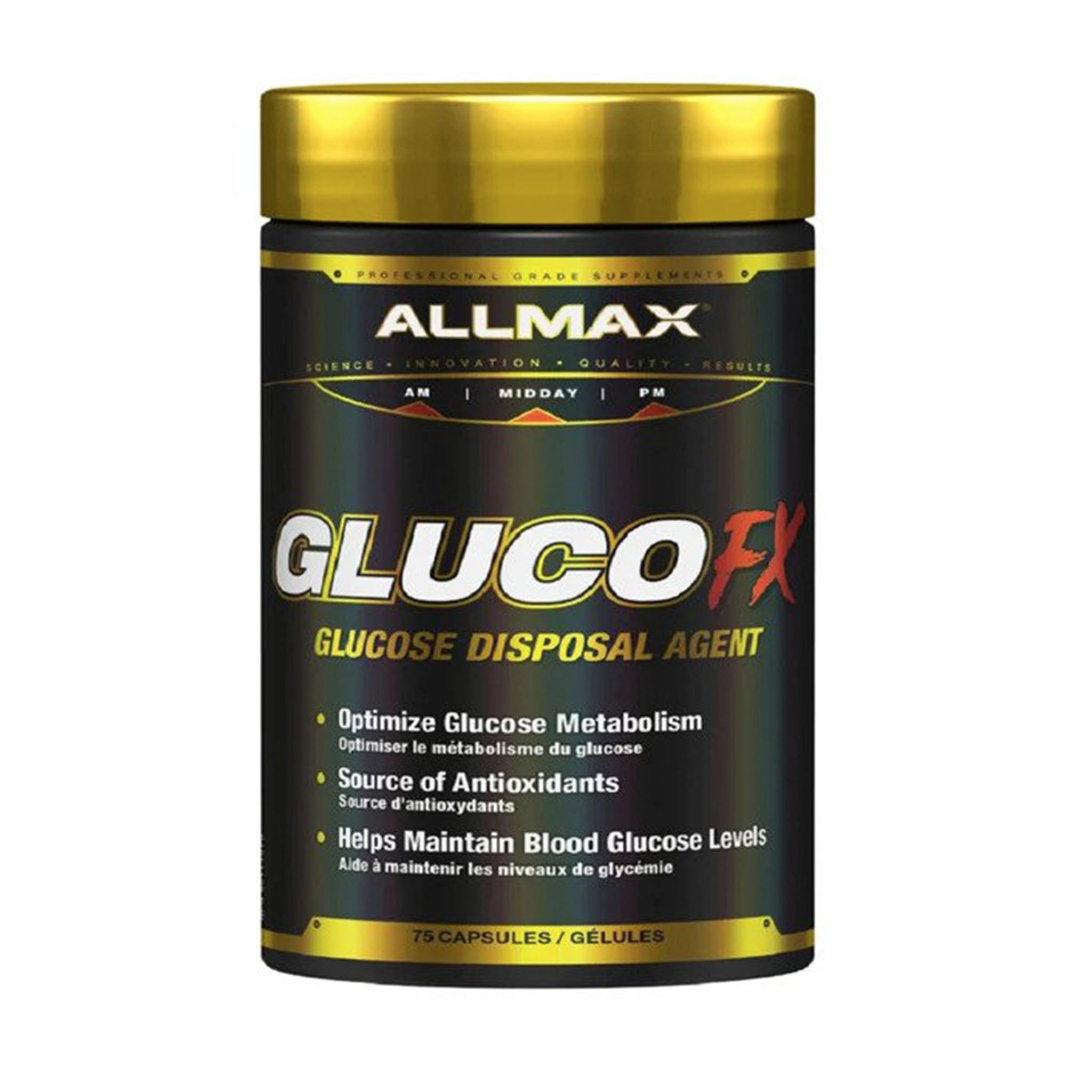 ALLMAX GLUCO FX 75 CAPS