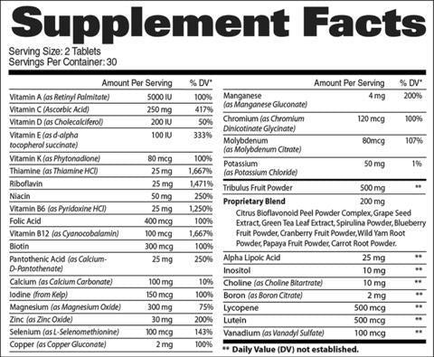 GAT MULTI + TEST 60 tabs