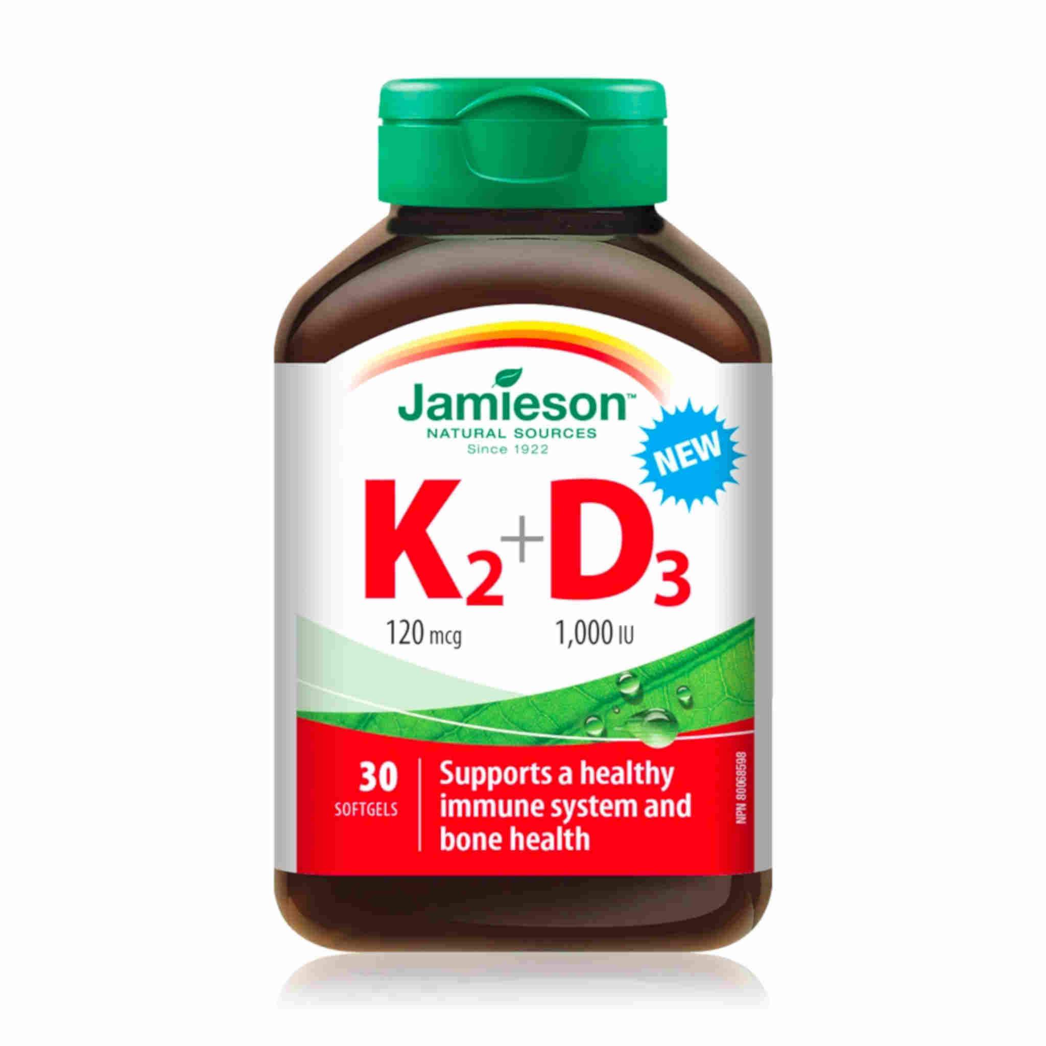 JAMIESON Vitamin K2 D3
