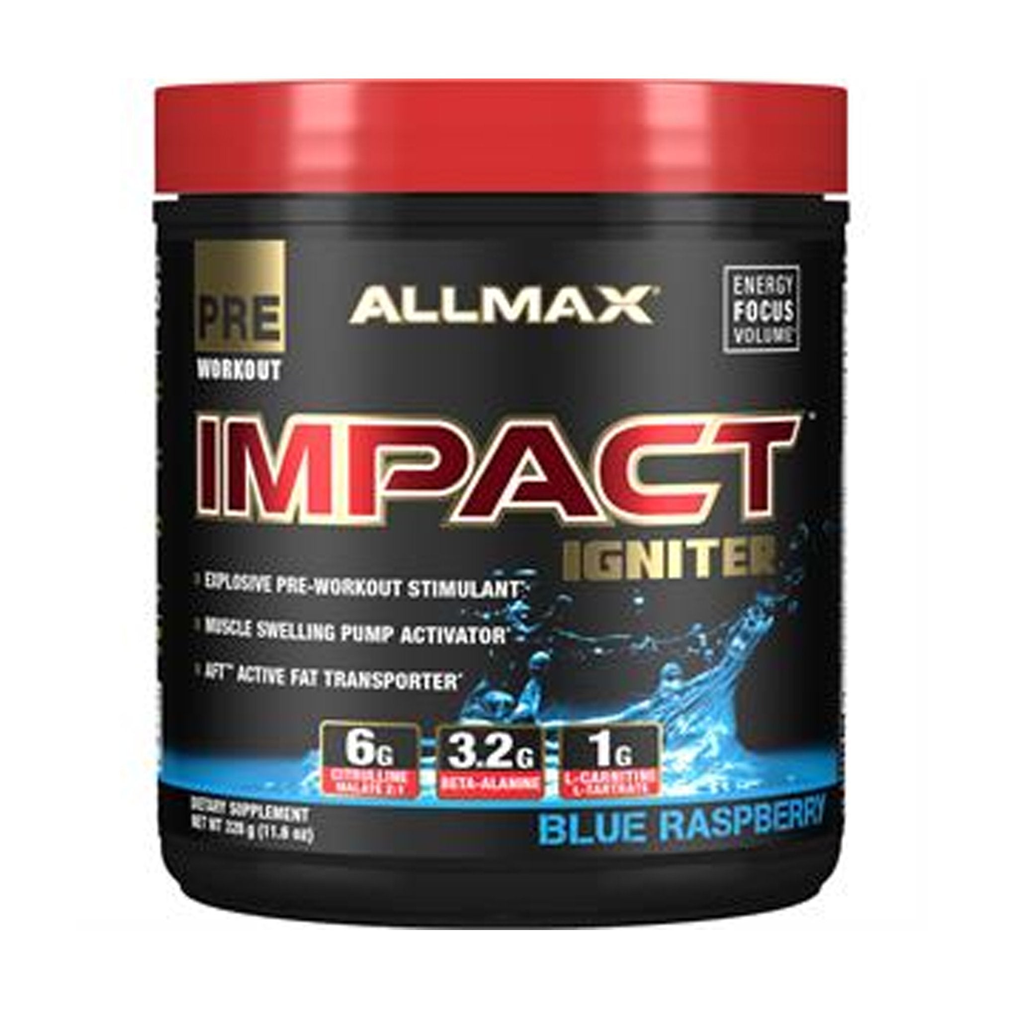 Allmax IMPACT IGNITER preworkout 328 gm.