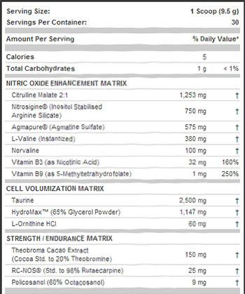 Allmax Hemanovol H:vol 30 serv. green apple