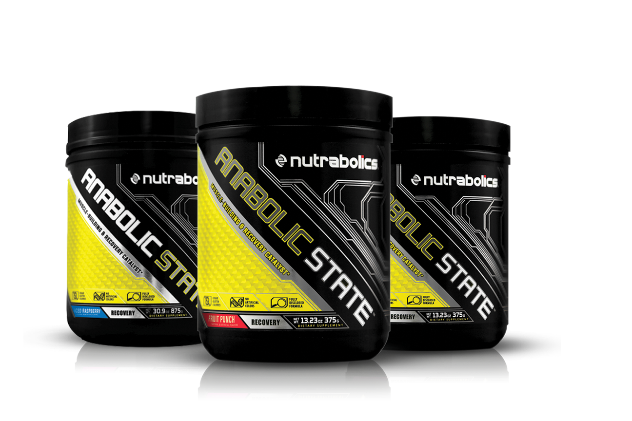 NUTRABOLICS ANABOLIC STATE BCAA (+GLUTAMINE) 30 SERVING