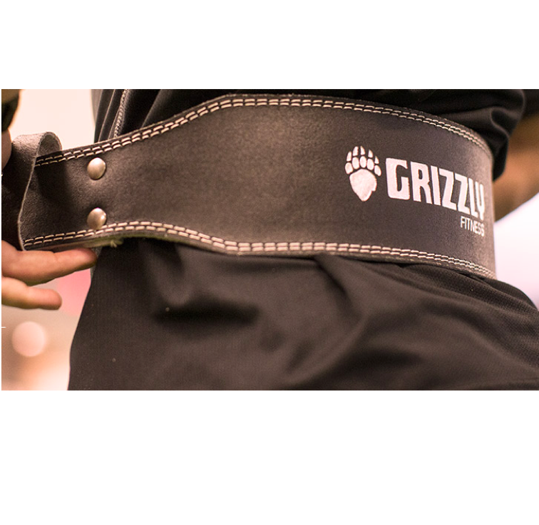 GRIZZLY Pacesetter Padded Pro 4" Weight Belt *no return/vente finale