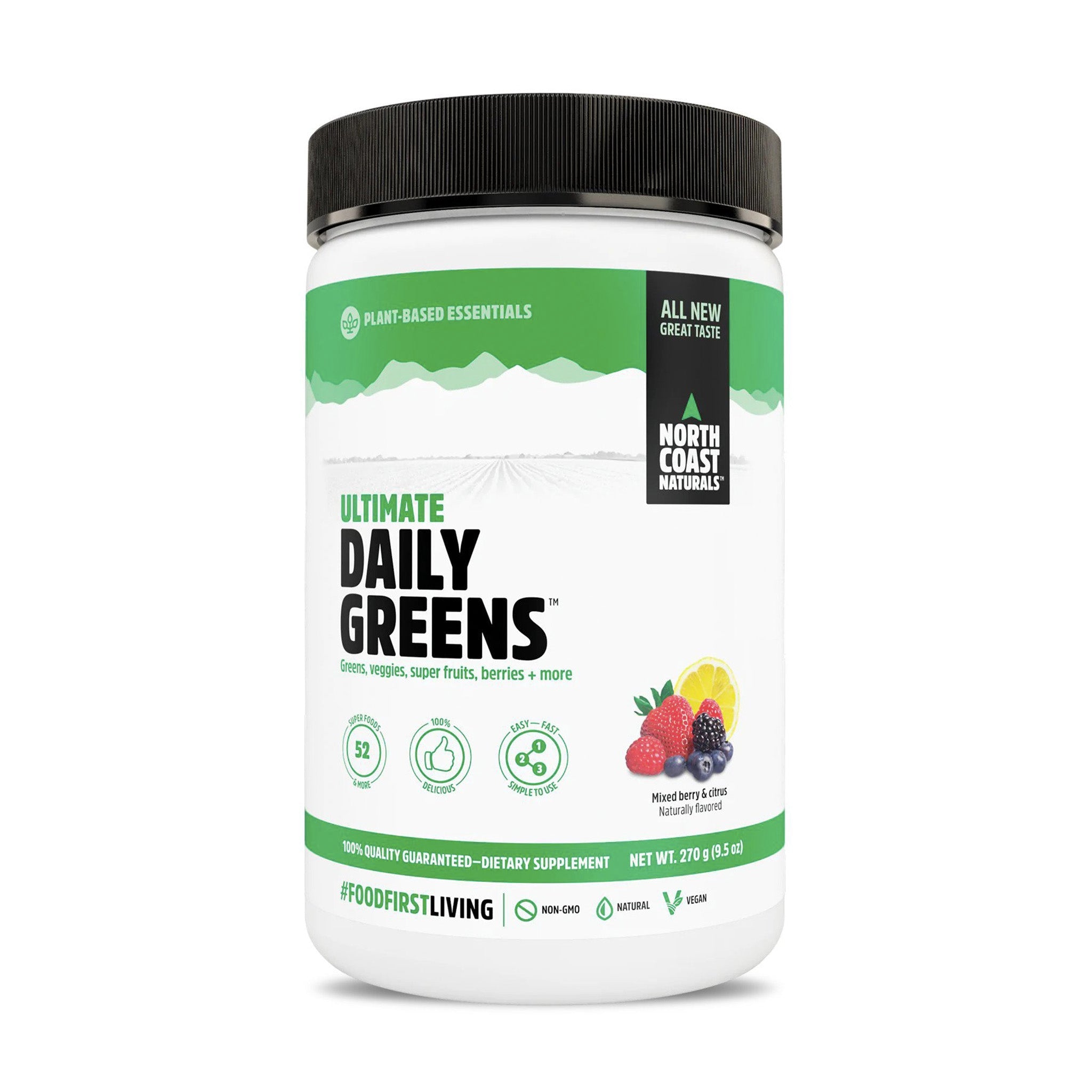 NORTH COAST NATURALS ULTIMATE DAILY GREENS 270 GM.