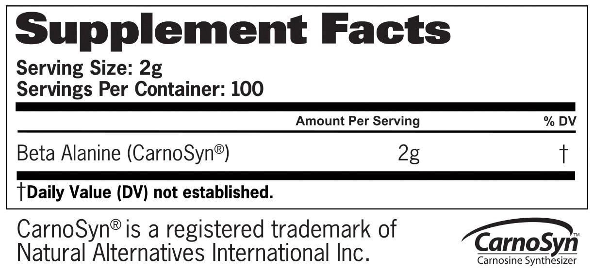 GAT BETA ALANINE 200 gm.