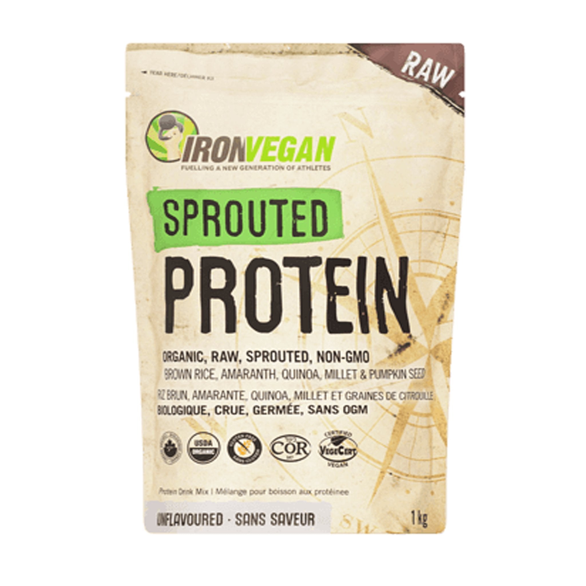 IronVegan Sprouted Protein 1 kg.