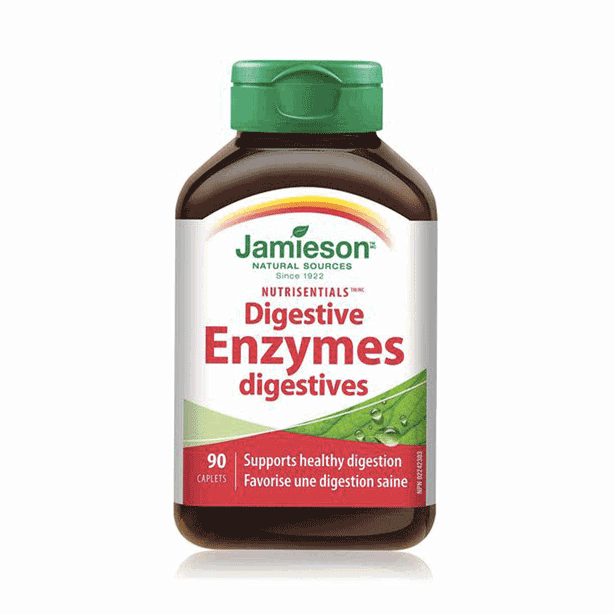 JAMIESON Digestive Enzymes 90 caps.