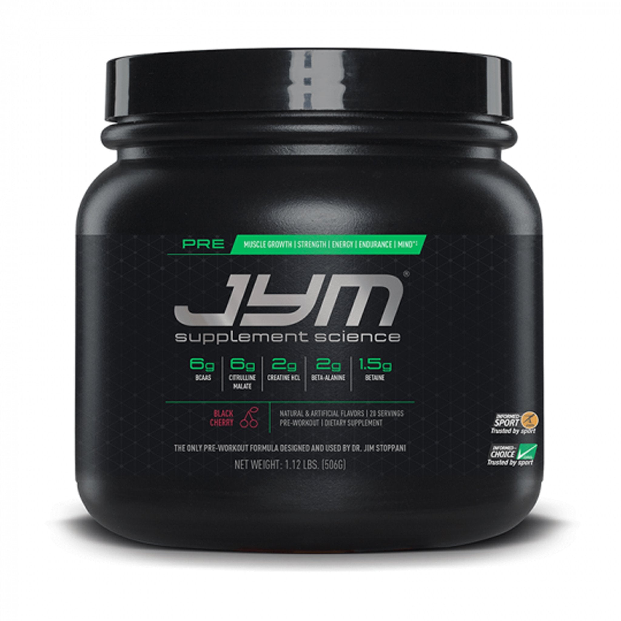 JYM PRE-JYM PREWORKOUT 500 gm.
