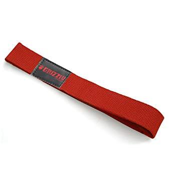 GRIZZLY Lifting straps (red) *no return/vente finale