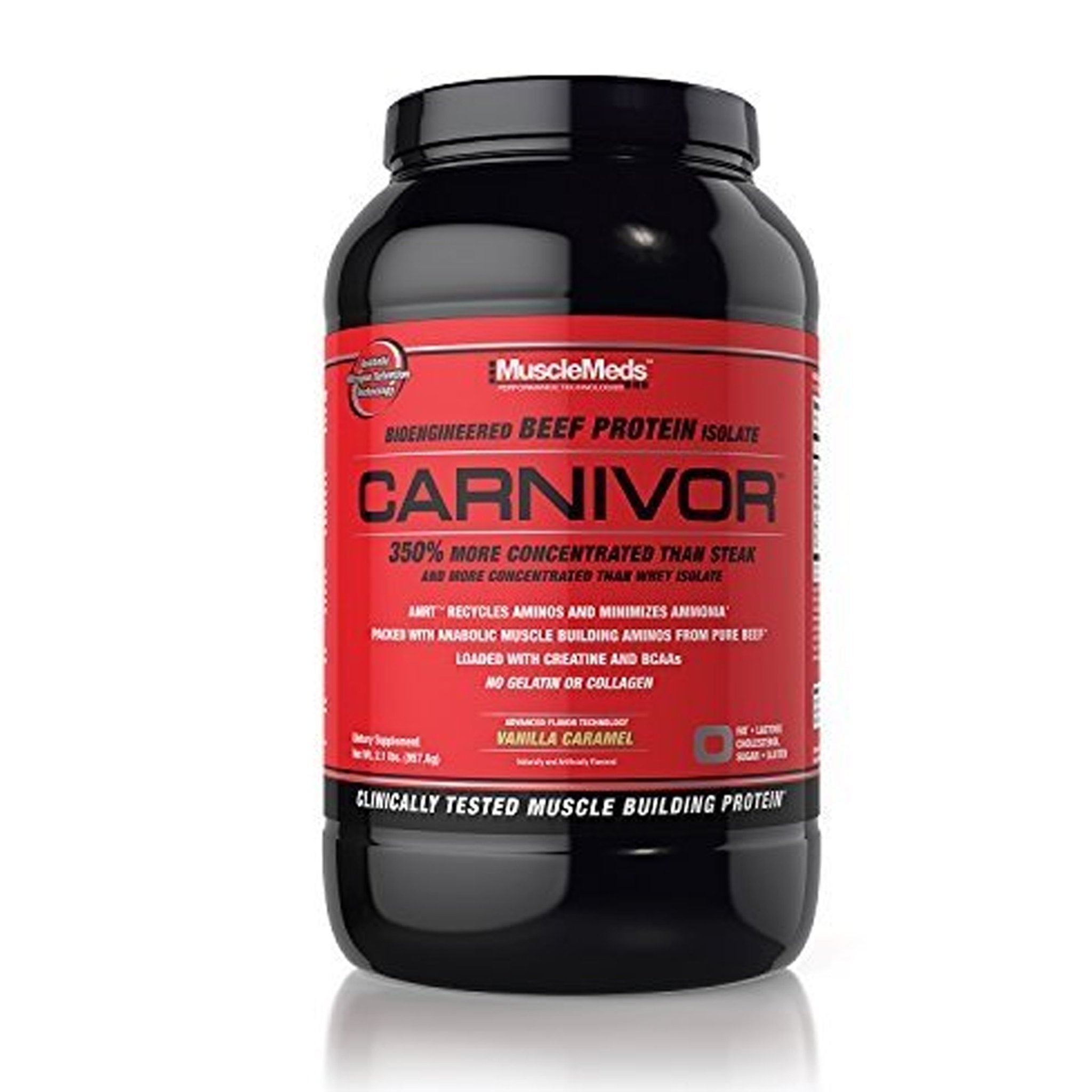 MUSCLEMEDS CARNIVOR 100% BEEF PROTEIN 2.25 lb.