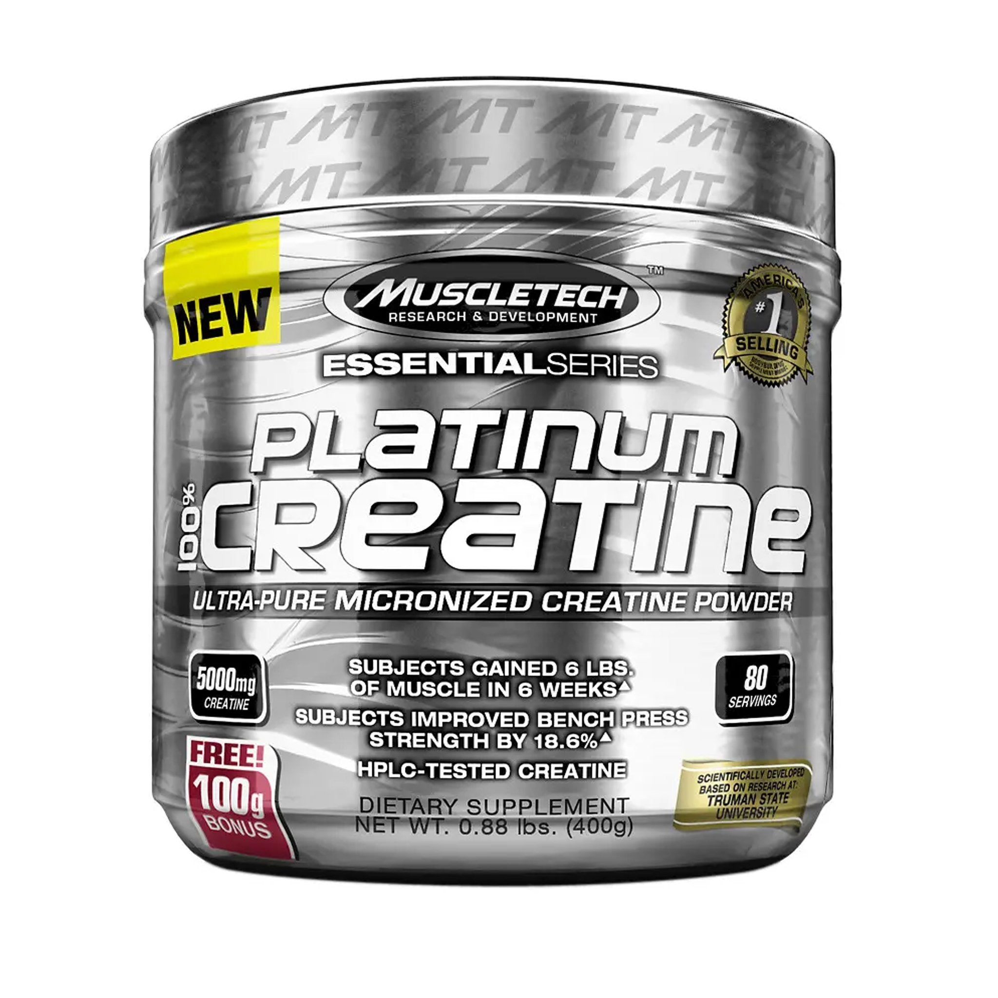 MUSCLETECH CREATINE 400 gm.