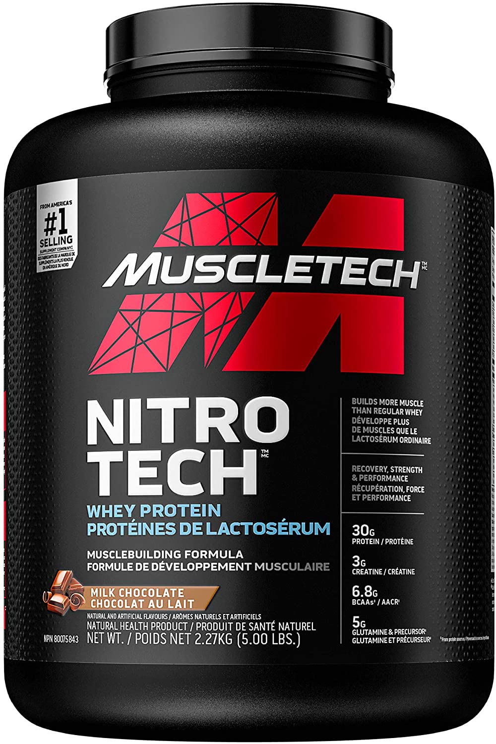 MUSCLETECH NITROTECH 5 lb.