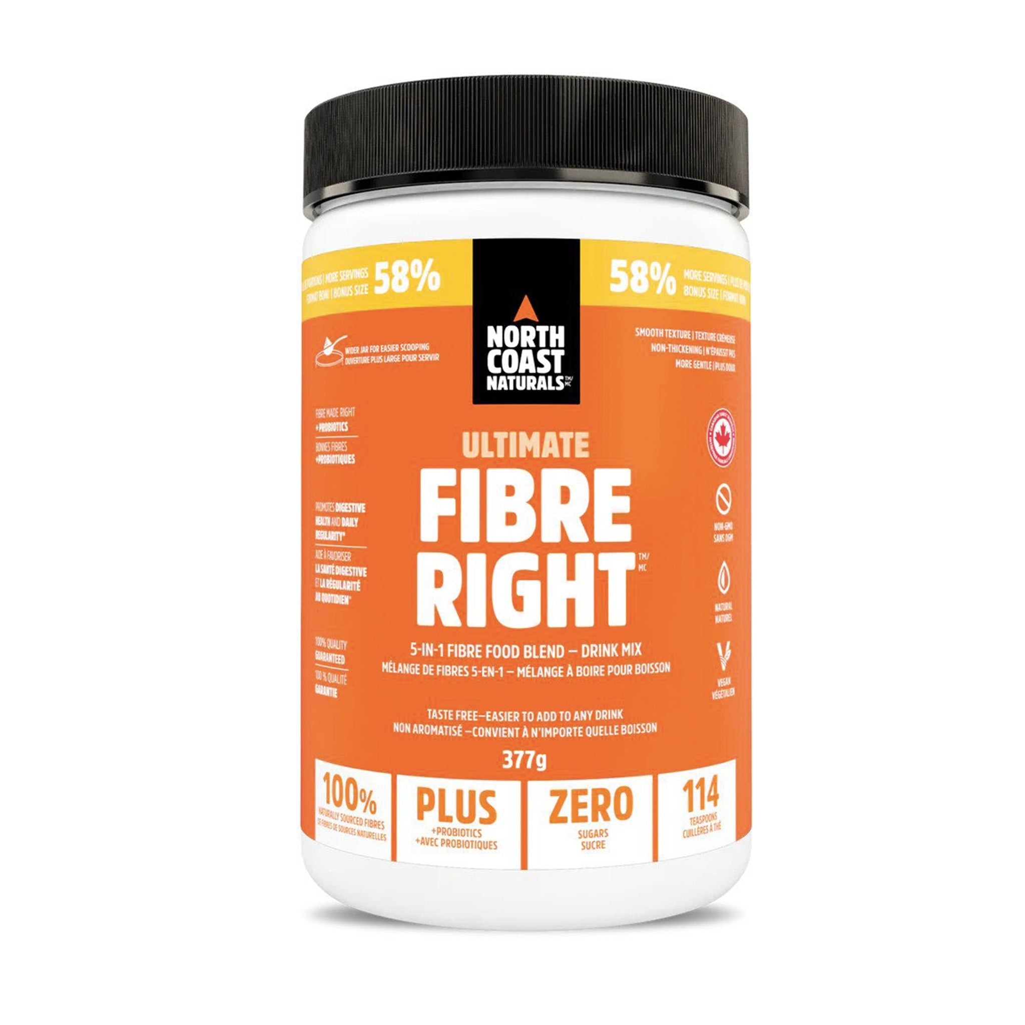 NORTH COAST NATURALS ULTIMATE FIBRE RIGHT 377 GM.