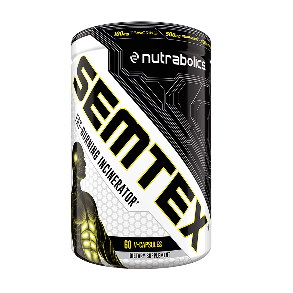 NUTRABOLICS SEMTEX FAT-BURNING INCINERATOR 60 VEG CAPS