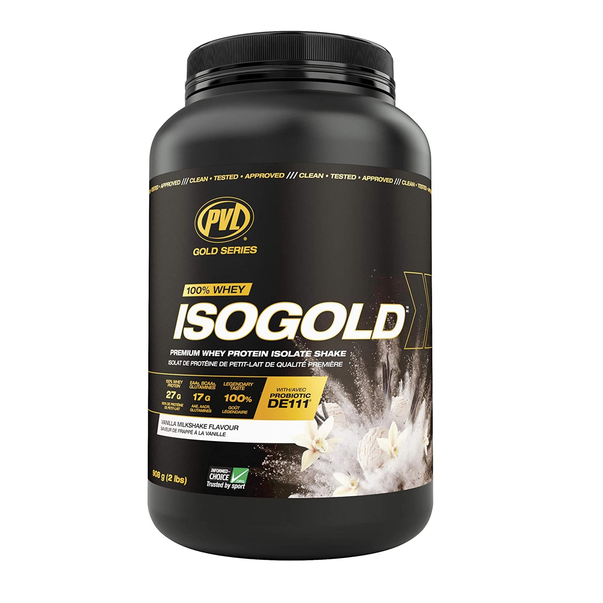 SALE! PVL IsoGold 100% Isolate 2 LB.