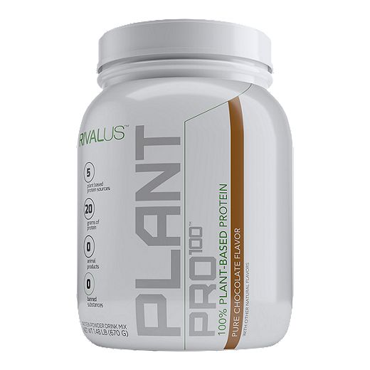 RIVALUS PLANT PRO 100 VEGAN PROTEIN 670 gm.